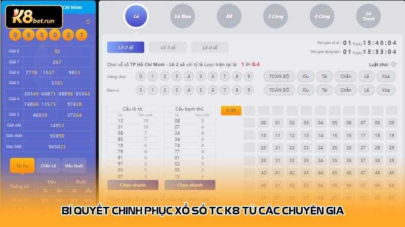 Bí Quyết Chinh Phục Xổ Số TC K8 từ các Chuyên Gia