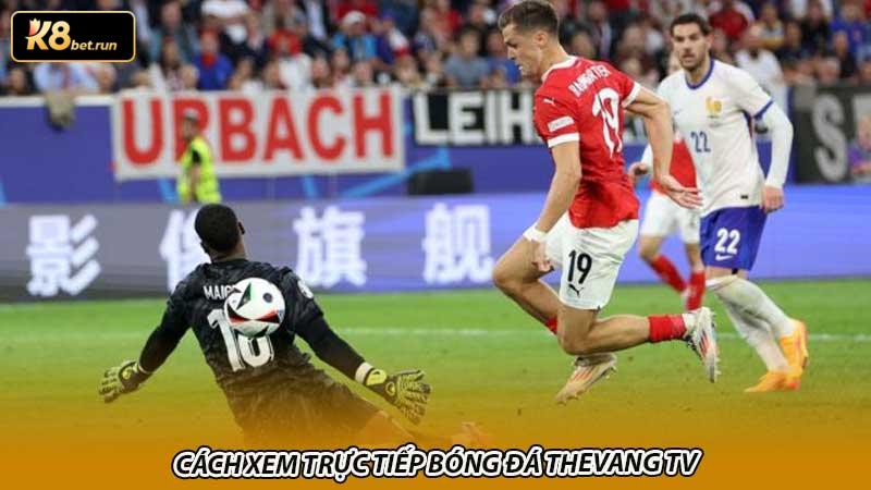 Cách xem trực tiếp bóng đá Thevang TV